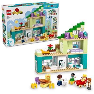 LEGO DUPLO Kasabası 3’ü 1 Arada Figürlü Modern Aile Evi 10470