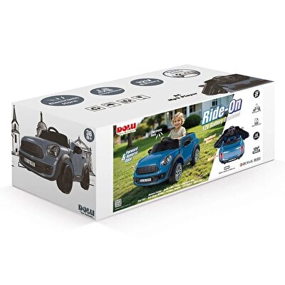 Dolu Oyuncak Ride On Kumandalı 12 Volt Akülü Araba Mavi