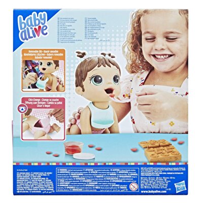 Baby Alive Bebeğimle Mama Eğlencesi Kumral F2618