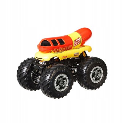 Hot Wheels Monster Trucks Güçlü İkili 1:64 Arabalar Oscar Mayer All Fried Up HWN64