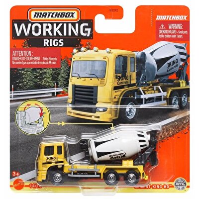 Matchbox İş Araçları Cement King HD HFH35