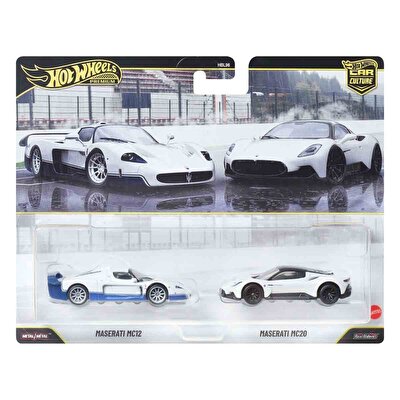Hot Wheels 2'li̇ Premi̇um Araba Seti Maserati Mc12 Ve Maserati Mc20 JHW55