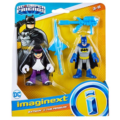 Imaginext DC Super Friends Figürler Classic Batman ve Penguin GWP60