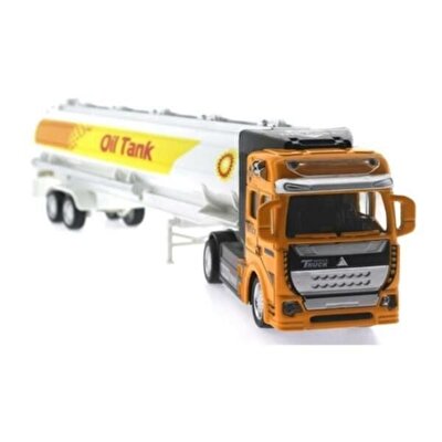 Die Cast Çek Bıraklı Damperli Tır Sarı