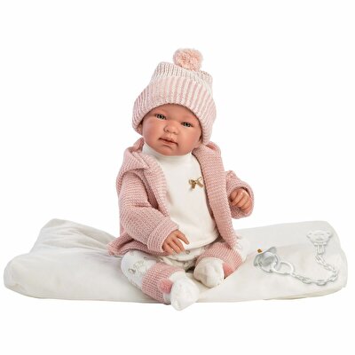 Llorens Recien Nacida Llorana Con Cojin 43 cm.