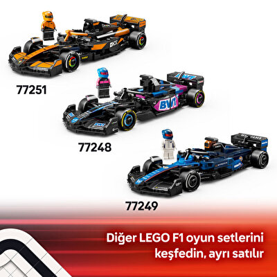LEGO Speed Champions MoneyGram Haas F1 Team VF-24 Yarış Arabası 77250
