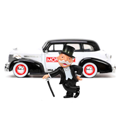 Jada Mr. Monopoly 1939 Chevy Master Araç