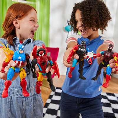 Marvel MixMashers Karıştır ve Eşleştir Aksiyon Figürü Spider Man F9205