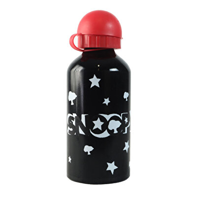 Snoopy 500ml Kırmızı Kapaklı Matara