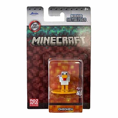 Minecraft Nano Tekli Metal Figür Chicken