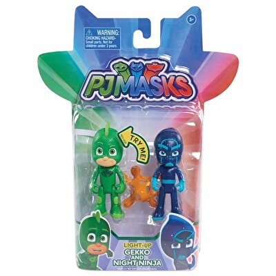 PJ Maskeliler İkili Figür Gekko ve Night Ninja