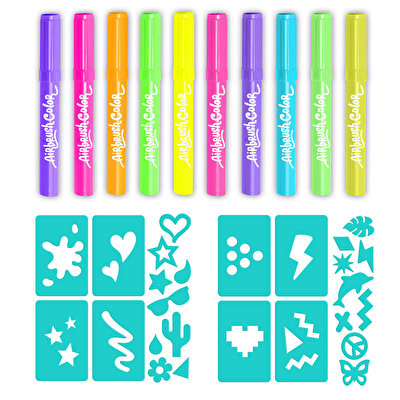 Airbrush Plush Neon Boyama Kalemi Yedeği