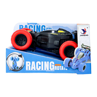 Akrobatik Sürtmeli Yarış Arabası Siyah