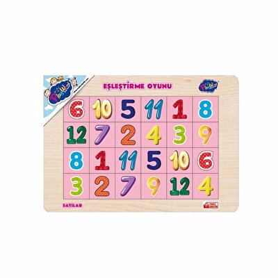 Ahşap Eğitici Eşleştirme Oyunu Karışık 2