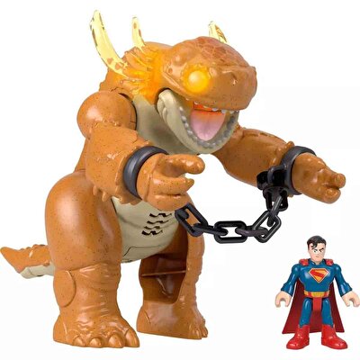 Imaginext Sesli ve Işıklı Superman Aksiyon Figürü Oyun Seti JDL07
