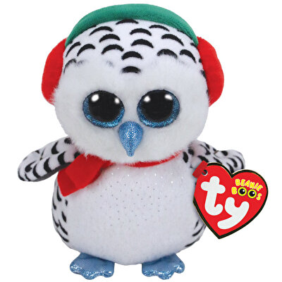 TY Beanie Boo's Kar Kıyafetli Baykuş 15 Cm