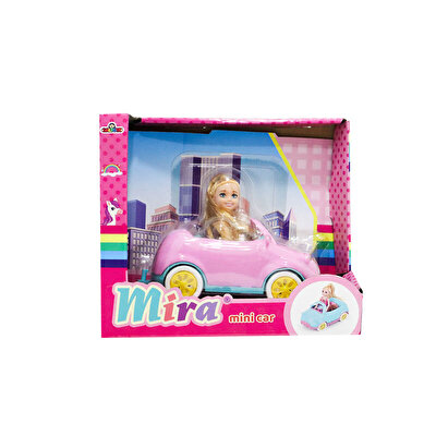 Mi̇ra Bebekli̇ Mini Car Pembe