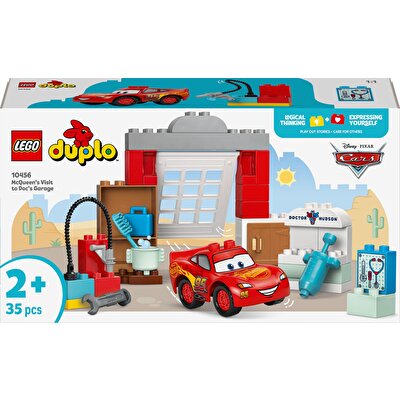 LEGO Duplo Disney ve Pixar Arabalar McQueen’in Doc’un Garajını Ziyareti 10456