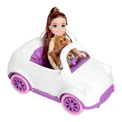 Mi̇ra Bebekli̇ Mini Car Beyaz