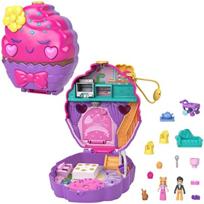 Polly Pocket ve Maceraları Oyun Setleri Something Sweet Cupcake HKV31
