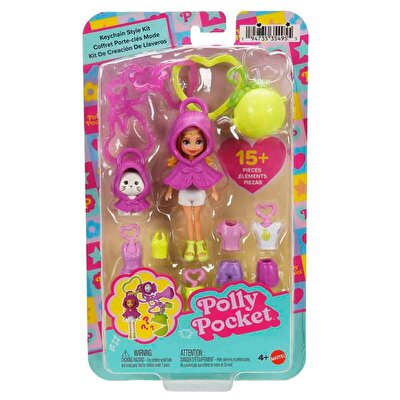 Polly Pocket Anahtarlık Süsleme Kiti Oyun Seti JKR47