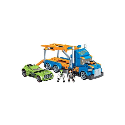 Hot Wheels Mega Bloks Taşıyıcı Tır ve Aracı