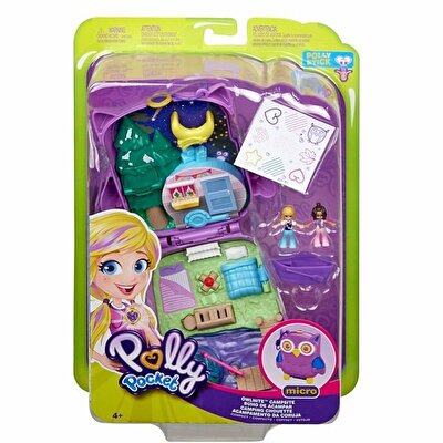Polly Pocket ve Maceraları Oyun Setleri Baykuş Kamp Alanı GKJ47