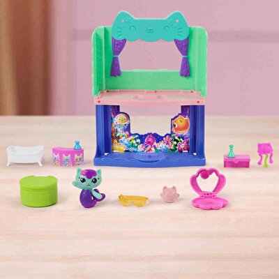 Gabby's Dollhouse Oyun Seti̇ Mercat's Spa-wesome Bathroom