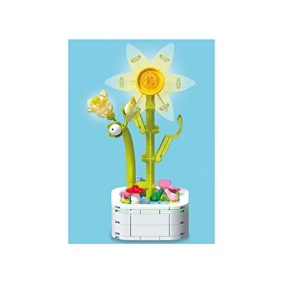 Mega Kri̇stal Çi̇çekler Yapı Blokları Nergis