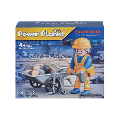 Power Planet İnşaat Ustası Oyun Seti B