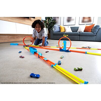 Hot Wheels Track Builder Tasarla ve Yeniden Oluştur Serisi Sür ve Fırlat Paketi GVG08