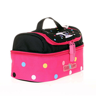 Kaukko Kids&Love Cute Face Panda Beslenme Çantası