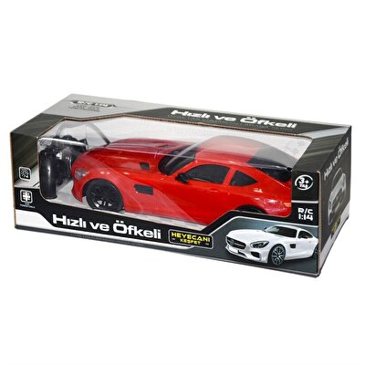 Hızlı ve Öfkeli 1:14 Uzaktan Kumandalı Şarjlı Araba Kırmızı 8511A