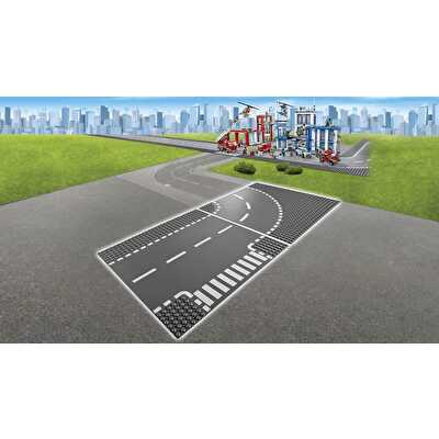 LEGO City T-Junction Curves 7281
