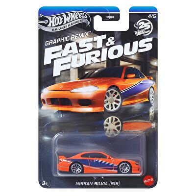Hot Wheels Fast & Furious Temalı Arabalar Nissan Silvia (S15) JBY48
