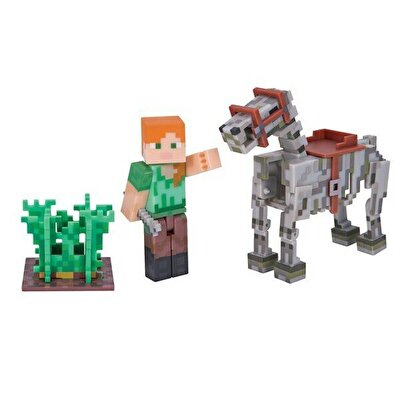 Minecraft Alex Ve İskelet Atı -16601