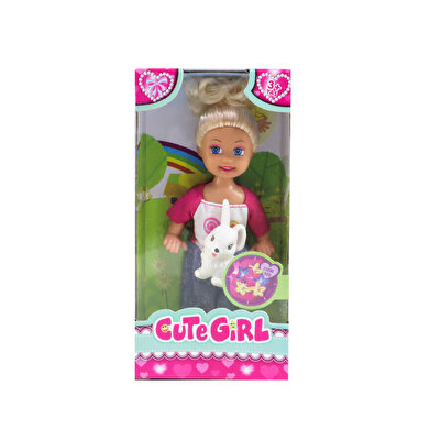 Sevimli Mini Bebek Sarışın Tekli