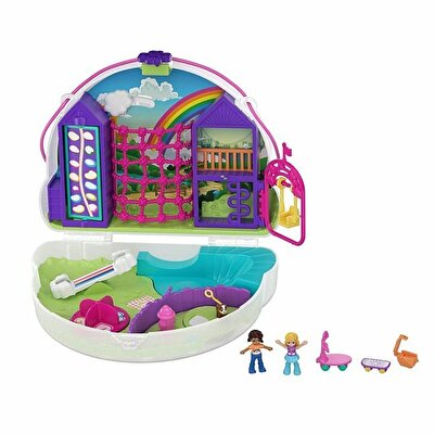 Polly Pocket Çanta Olabilen Micro Oyun Setleri Rainbow Dream GKJ65