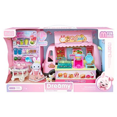 Bay Dreamy Mini Tavşan Tatlı Karavan Oyun Seti