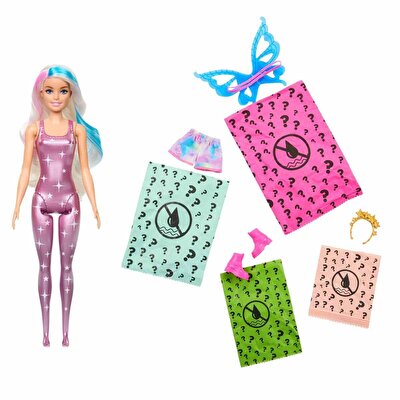 Barbie Color Reveal Galaksi Serisi Renk Değiştiren Sürpriz Barbie HJX61