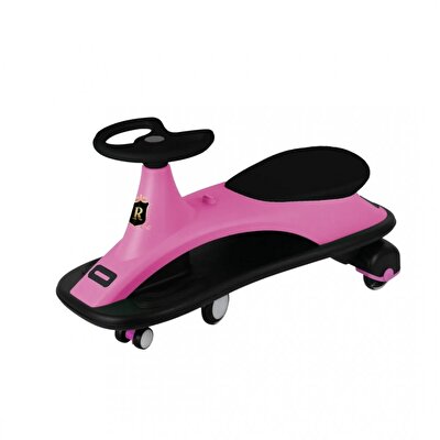 Sesli ve Işıklı Royal Swing Car Pembe