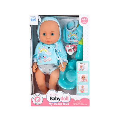 Babydoll My Love Tuvalet Eğitimi Seti 35 Cm Mavi Kıyafetli