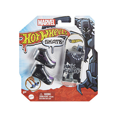 Hot Wheels Skate Parmak Kaykay ve Ayakkabı Black Panther HNL74