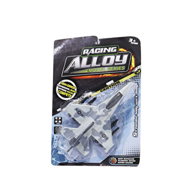 Renkli Çek Bırak Uçak Askeri̇ Gri