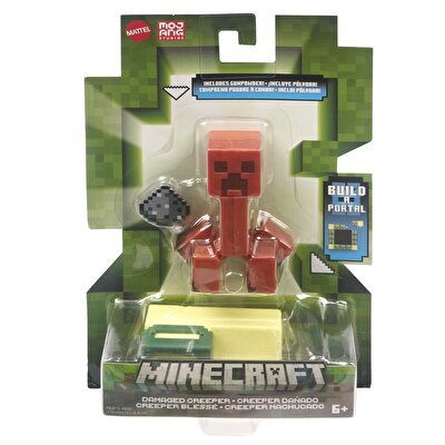 Minecraft Aksesuarlı Figürler Damaged Creeper HLB15