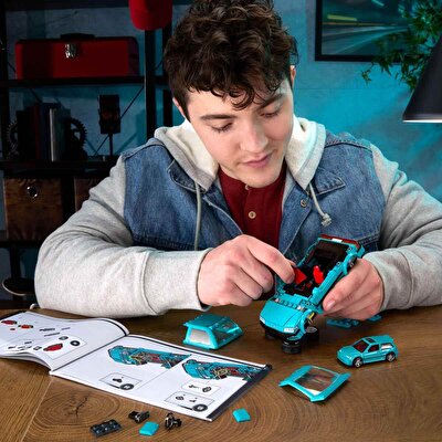 Hot Wheels Brick Speed Serisi Custom '90 Honda Civic  Araba 248 Parça JHF62