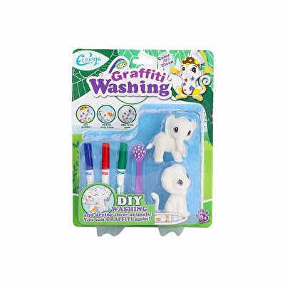 Yıkanabilir Mini Hayvancıklar Maymun - Fil