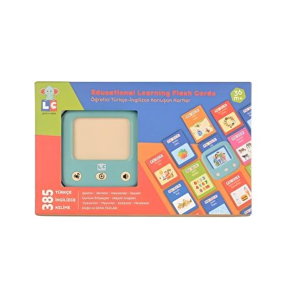 LC Öğreti̇ci̇ Türkçe ve İngi̇li̇zce Konuşan Kartlar Mavi̇