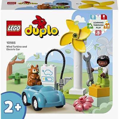 LEGO Duplo Rüzgar Türbini ve Elektrikli Araba 10985