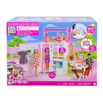 Barbie'nin Taşınabilir Portatif Evi HCD47